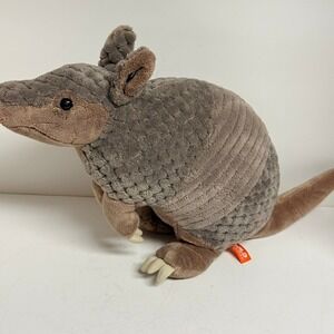 Wild Republic Armadillo Realistic Textured Shell Plush Toy 18 inch Wildlife